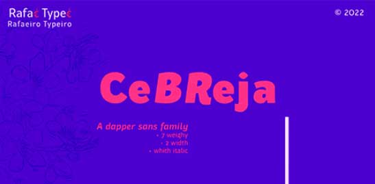 Cebreja Font Family