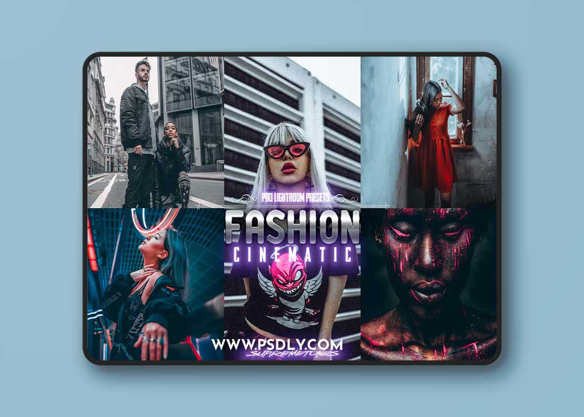 Cinematic Fashion Lightroom Presets