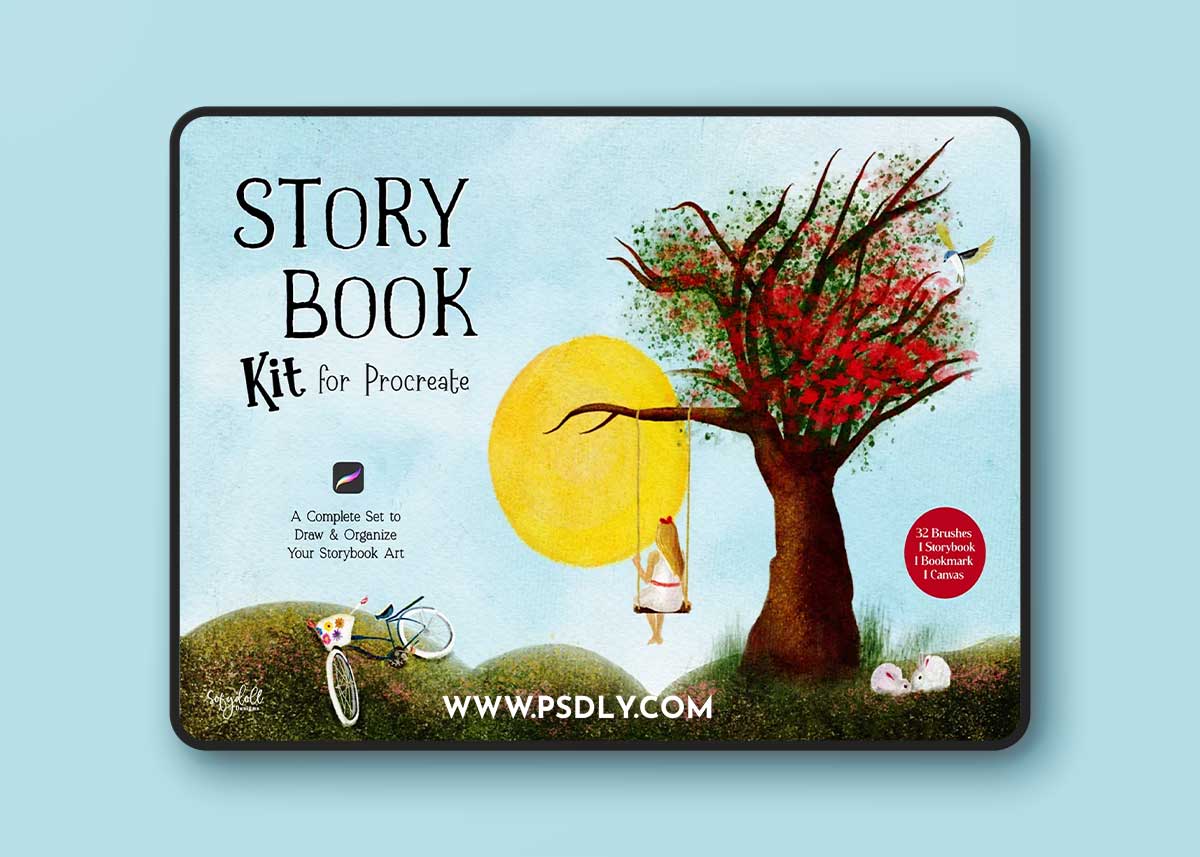 CreativeMarket - Storybook Kit for Procreate 7221233