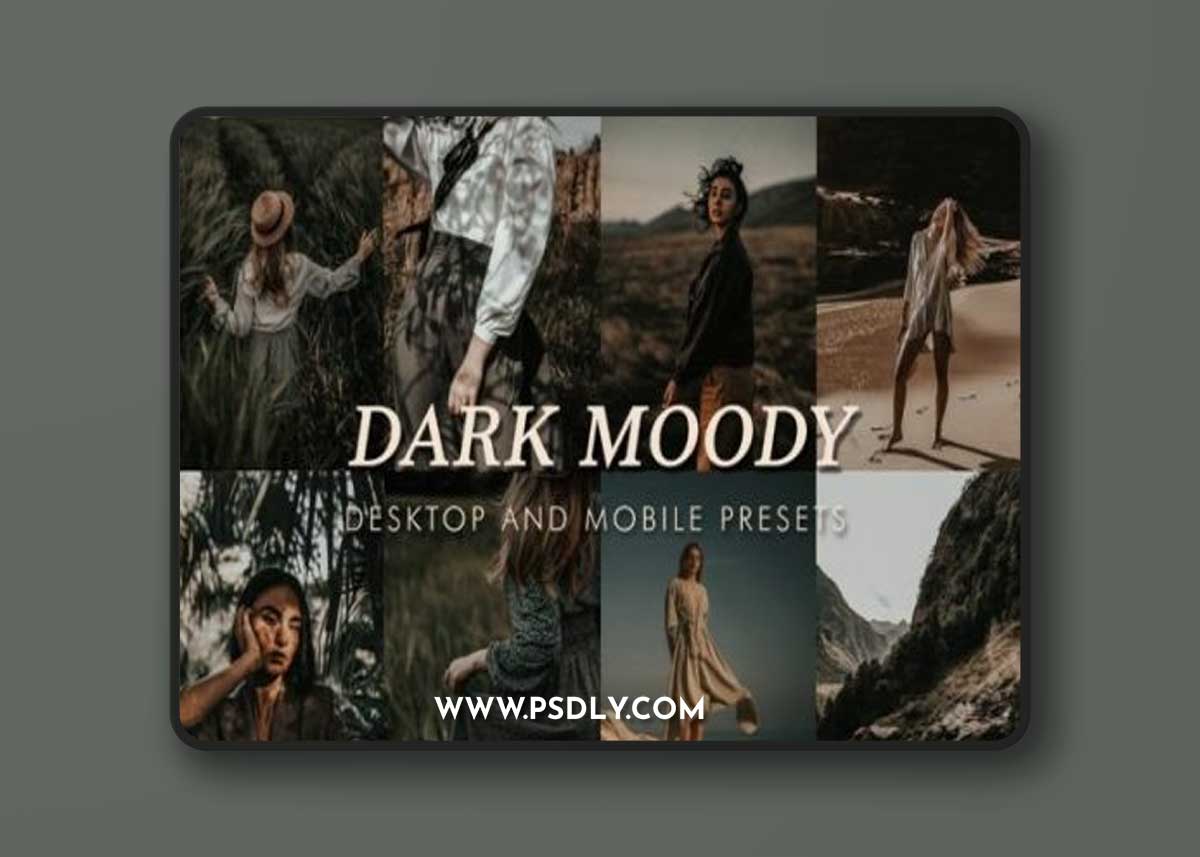 Dark Moody Lightroom Presets
