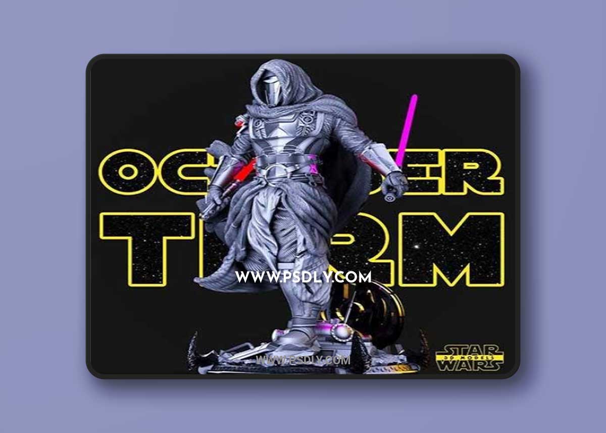 Darth Revan 3D Print Model 3D Model