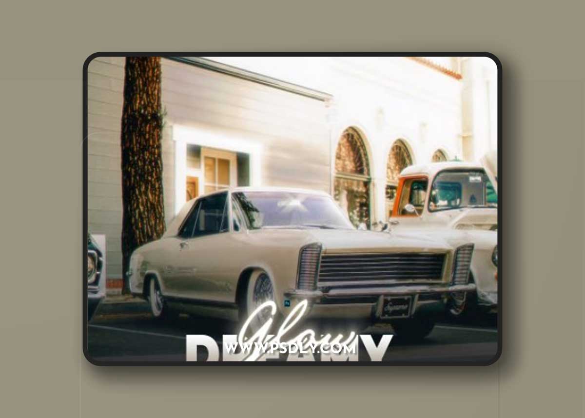 Dreamy Glow One Click Photoshop Action