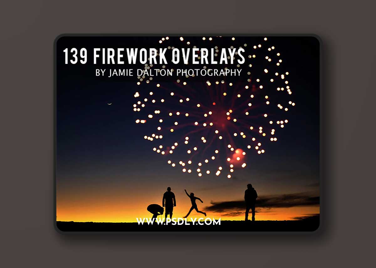 Firework Overlays by Jamie Dalton Photography