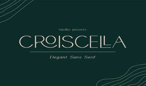 FontBundles - Croiscella Elegant Sans Serif 1774190