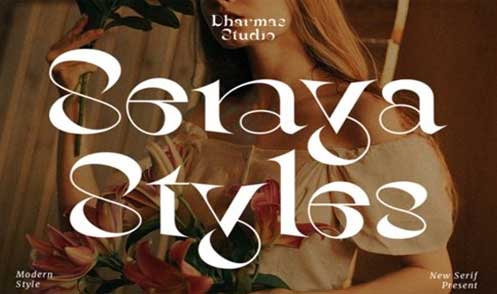 FontBundles - Seraya - Contemporary Serif Font 1774341