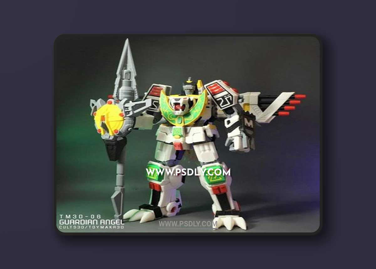 Guardian Angel 3D Print Model