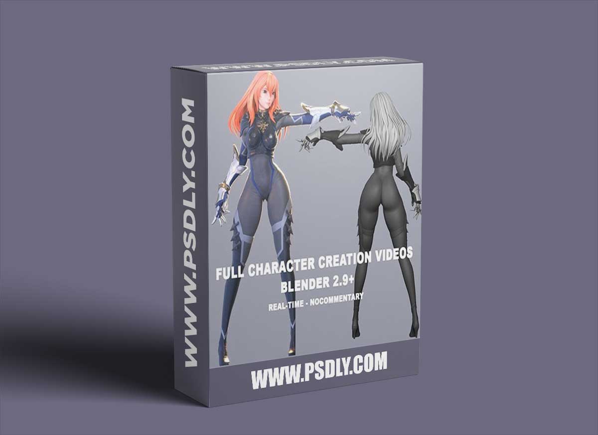 Gumroad - Ninja Girl Character creation videos