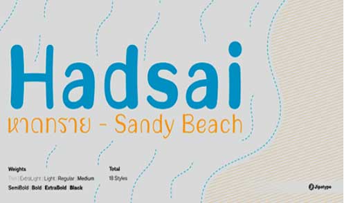 Hadsai Font Family