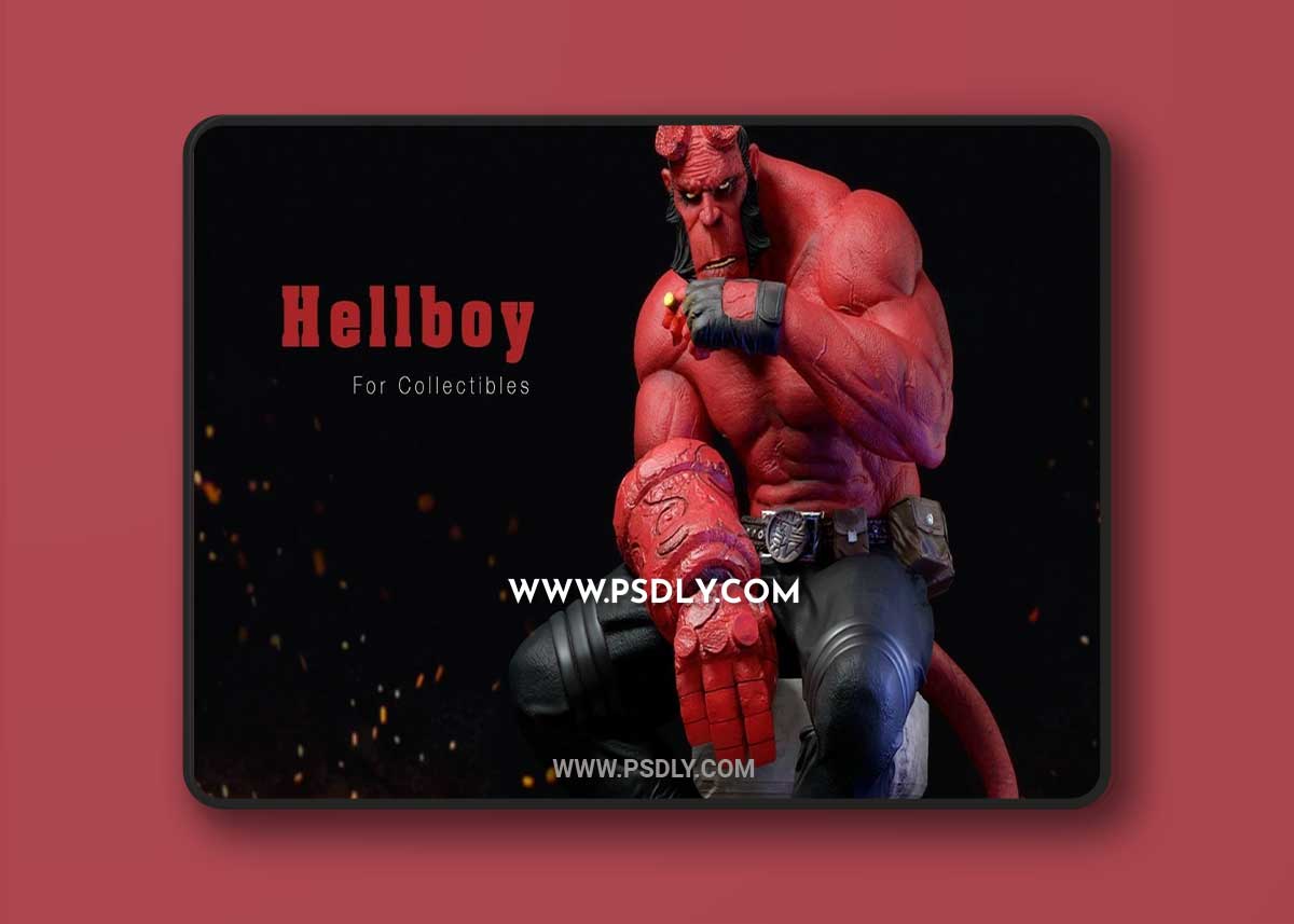 HellBoy 3D Print Model