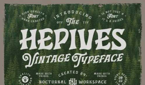 Hepives Font