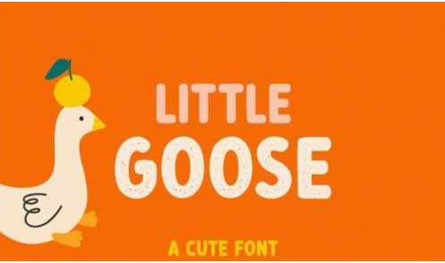 Little Goose Font