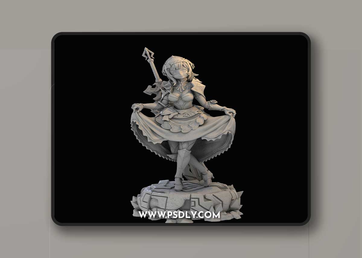 Noelle - Genshin Impact 3D Print Model