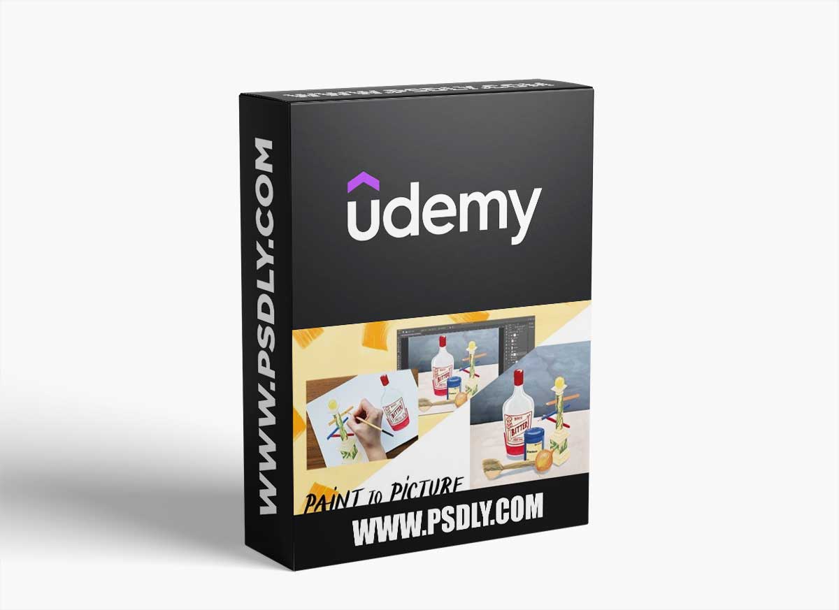 Paint to Picture: Create Finished Illustrations from Hand-Painted Elements in Photoshop