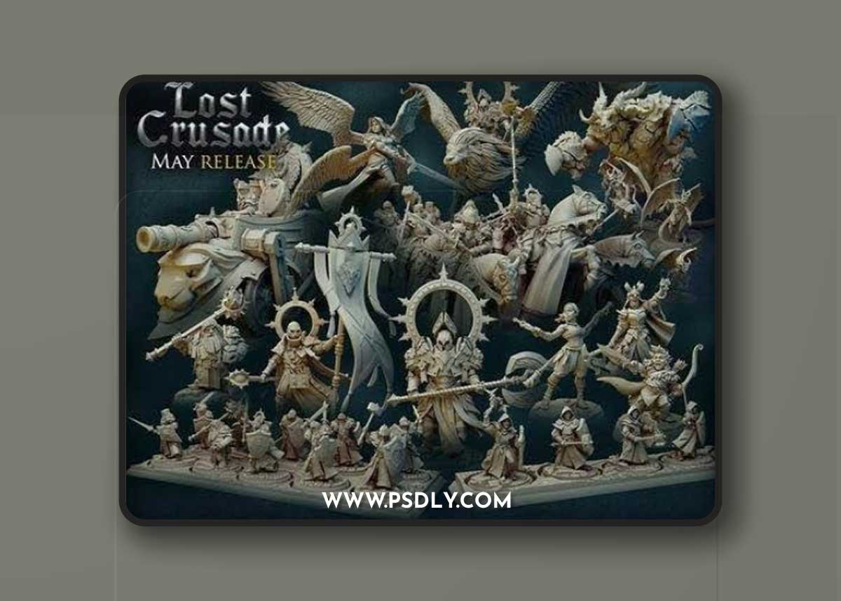 Titan Forge Miniatures - Lost Crusade May 2022 3D Model