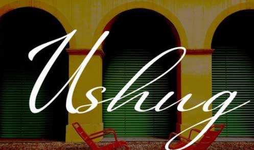 Ushug Script Font