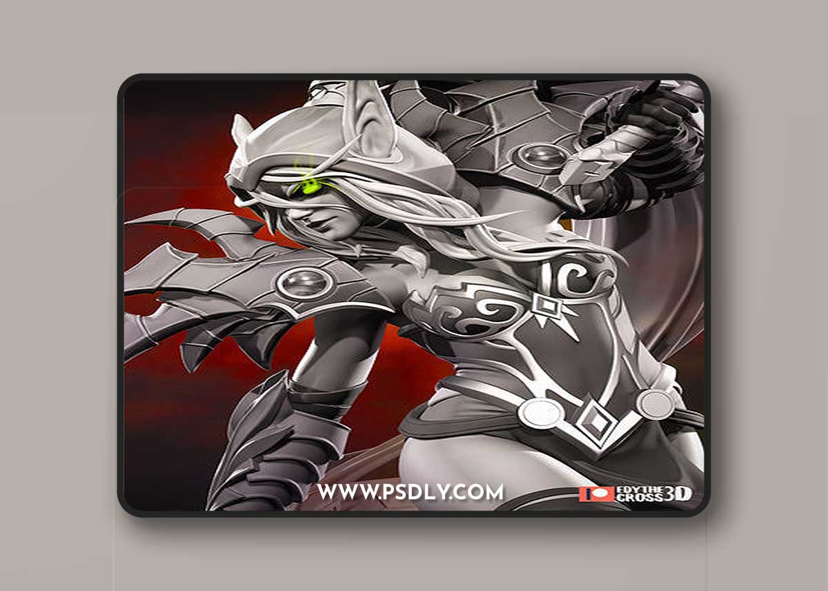 Valeera Sanguinar - World of Warcraft 3D Print Model