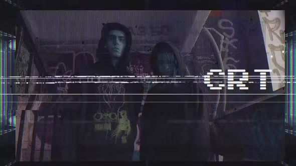 Videohive CRT Active Opener 38097934