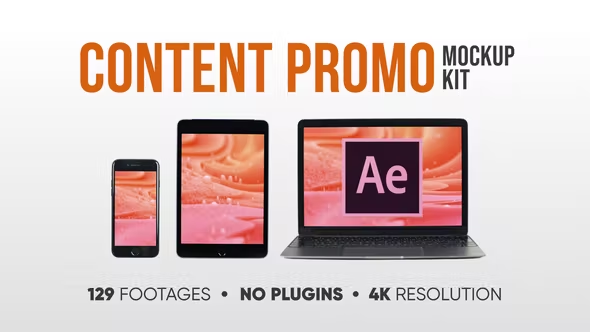 Videohive Content Promo MockUp Kit 38202434