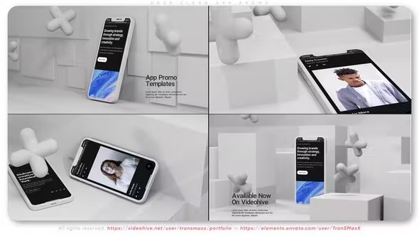 Videohive Deep Clean App Promo 38415538