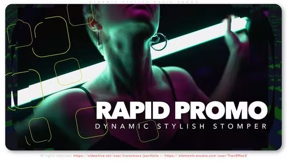 Videohive Dynamic Stylish Rapid Promo 38254068
