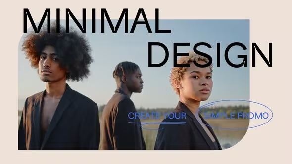 Videohive Minimal Typography Intro 3 in 1 38214673