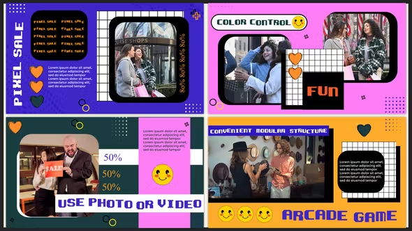 Videohive Pixel Sale Slideshow 37848247