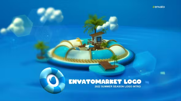 Videohive Summer Travel Logo Intro 38213257
