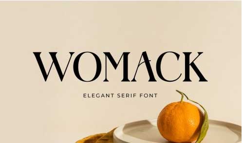 Womack Modern Classic Serif Font