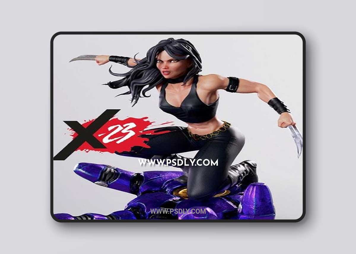 X23 3D Print Model