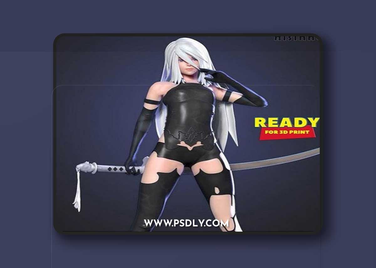 Yorha A2 from NieR Automata 3D Print Model