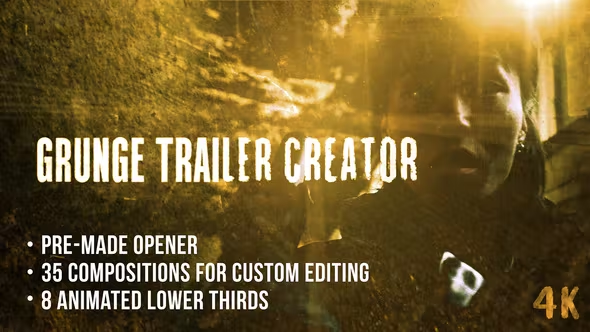 Videohive Grunge Trailer 38287682