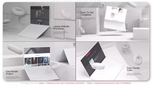 Videohive Deep Clean Laptop Promo 38415546