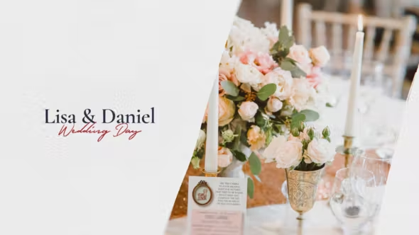 Videohive Wedding Invitation Slideshow 38414007