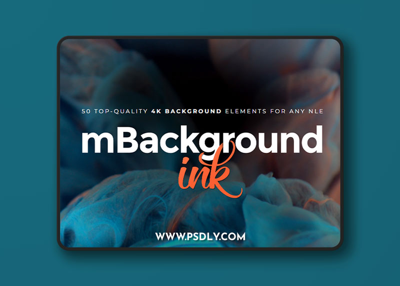 motionVFX - mBackground Ink 4K ProRes 422 HQ