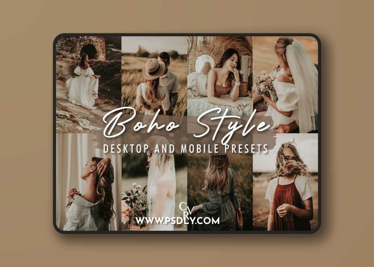 10 Boho Style Lightroom Presets