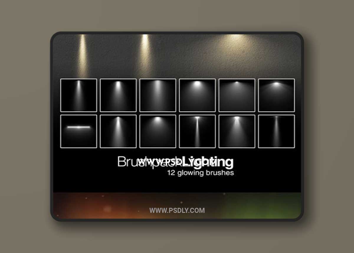 100+ Lighting Brushes Collection for Photoshop
