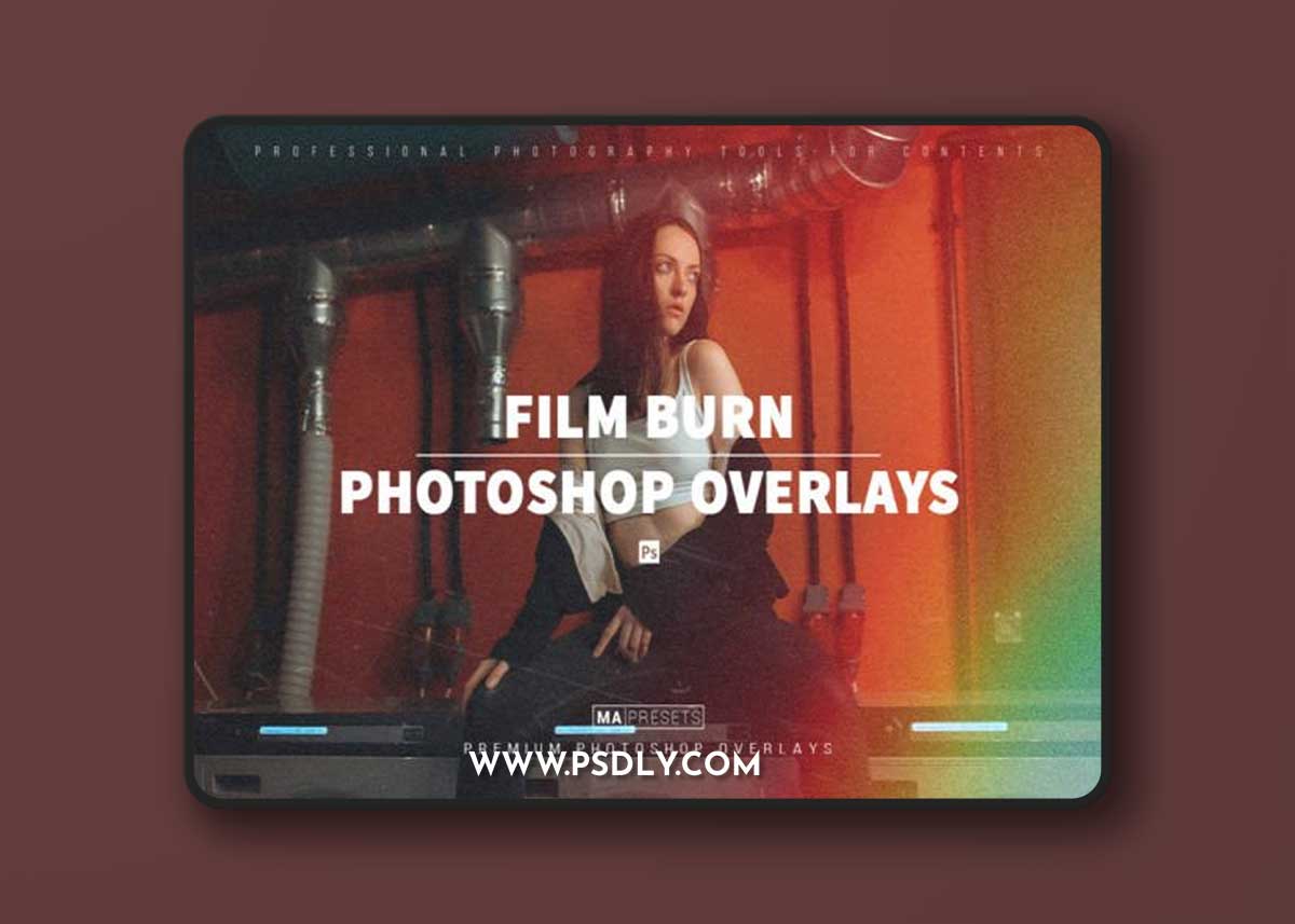 120 FILM BURN KIT OVERLAYS