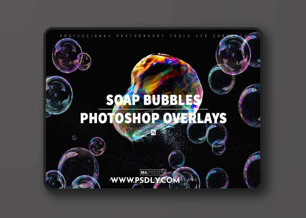 130 SOAP BUBBLES OVERLAYS
