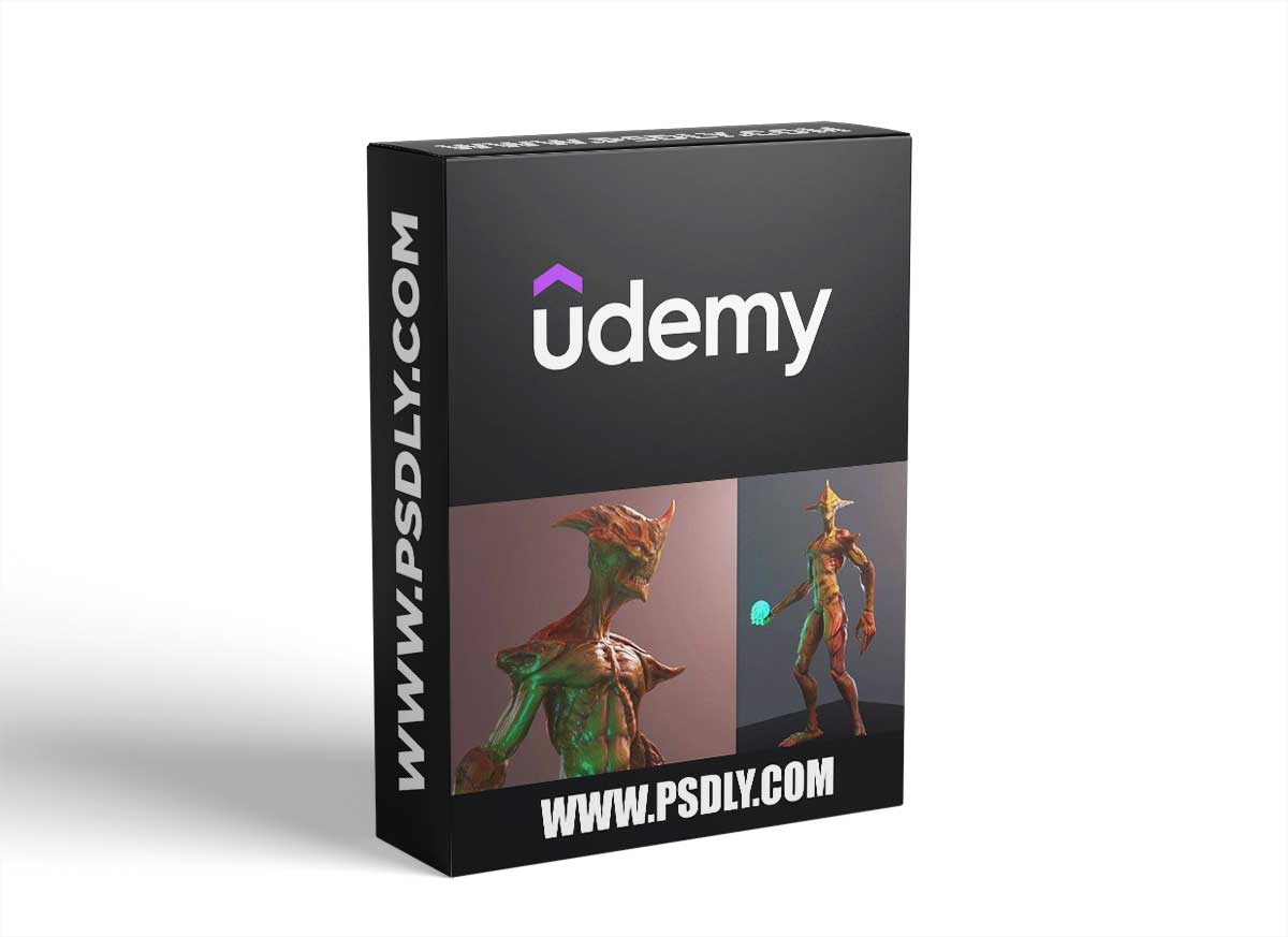 3D Game Character Creature - Full Complete Pipeline