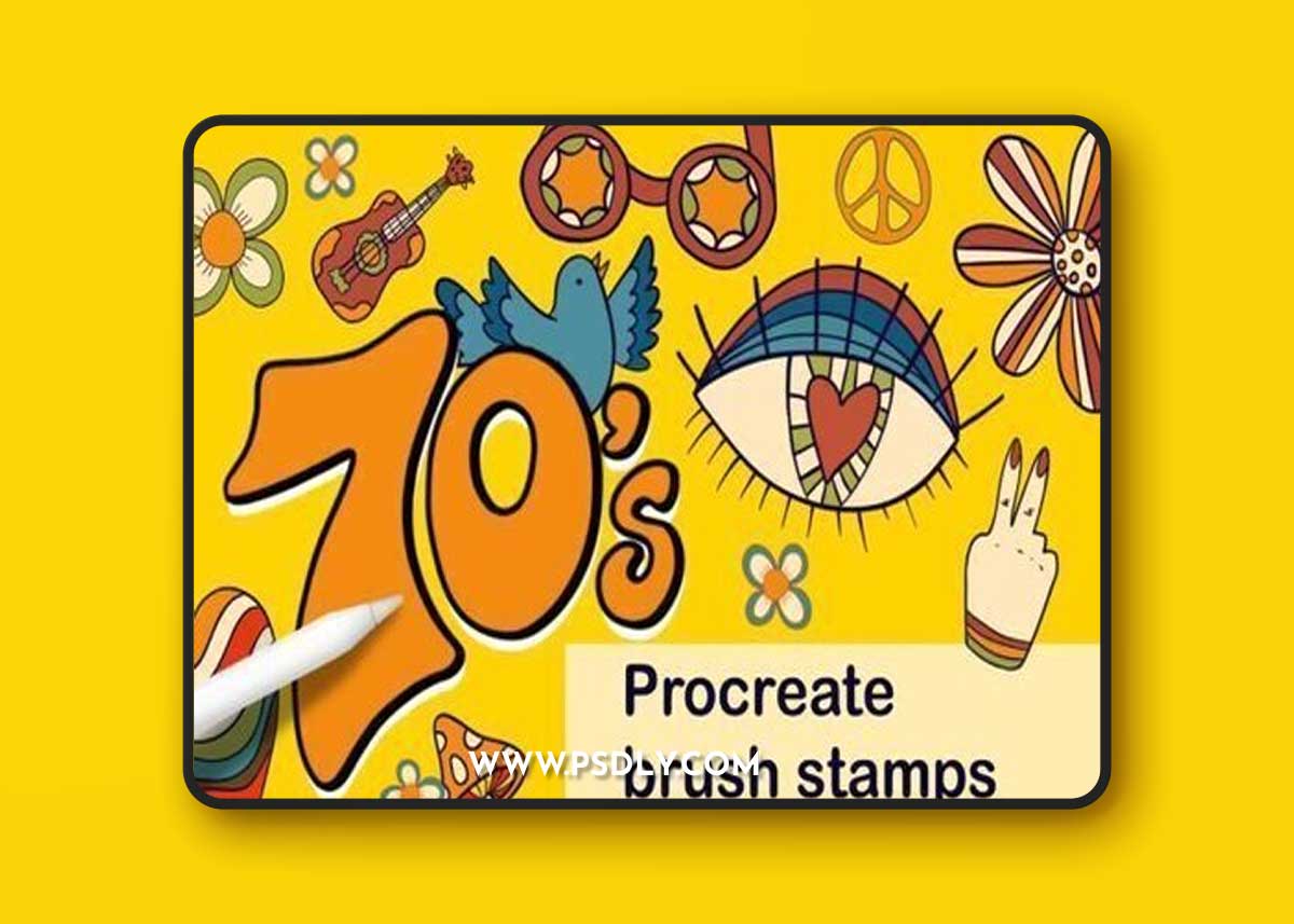 70's Procreate Brush Set