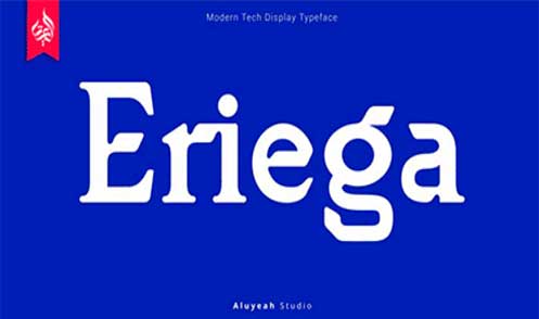 Al Eriega Font