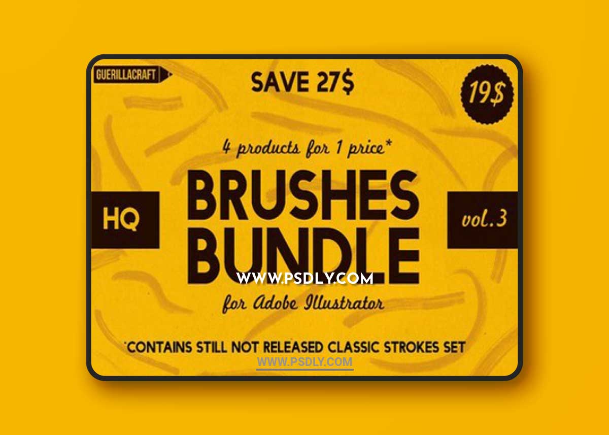 Brushes Bundle 3 by Guerillacraft