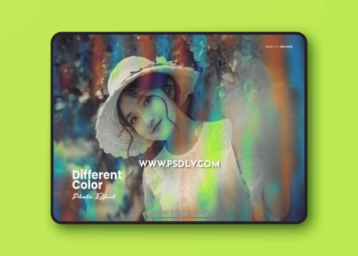 Different Color Photo Effect