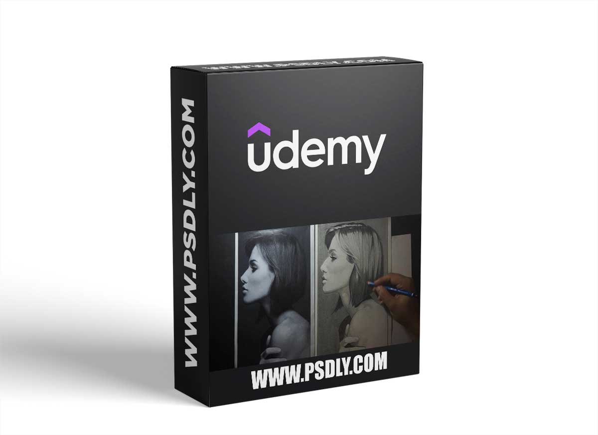 Drawing Portrait With Pencil