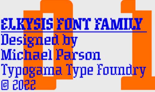 Elkysis Font Family