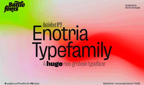Enotria Font Family
