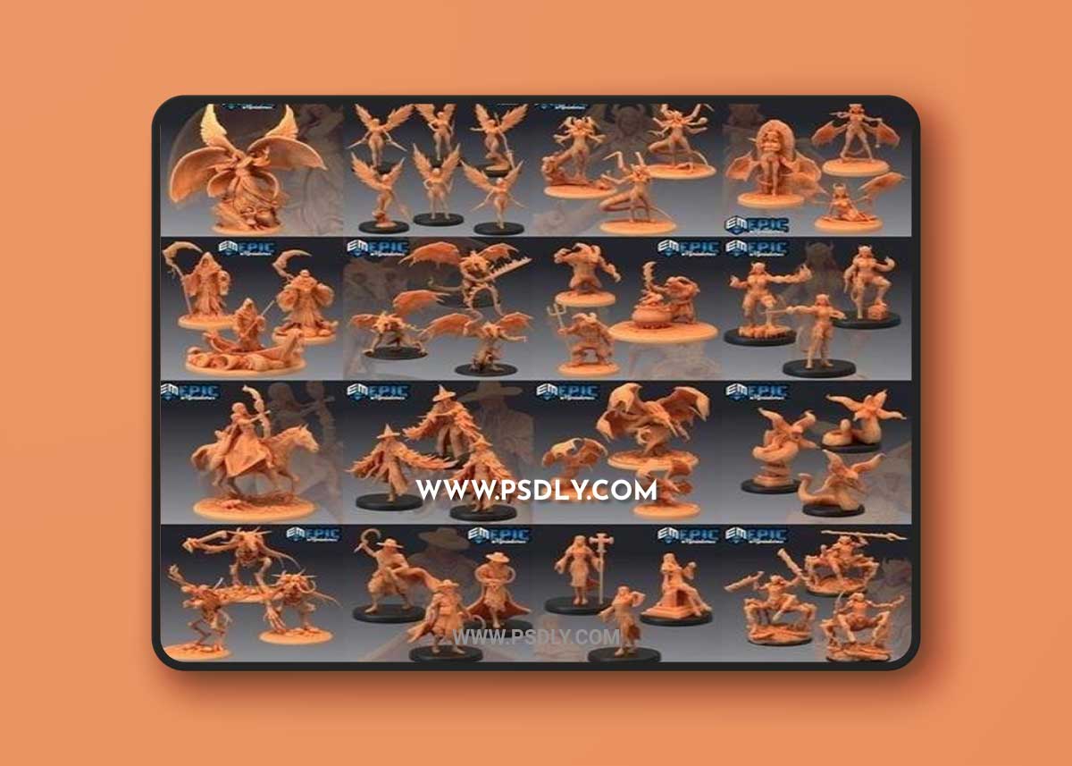 Epic Minis - Fallen Sanctuary 3D