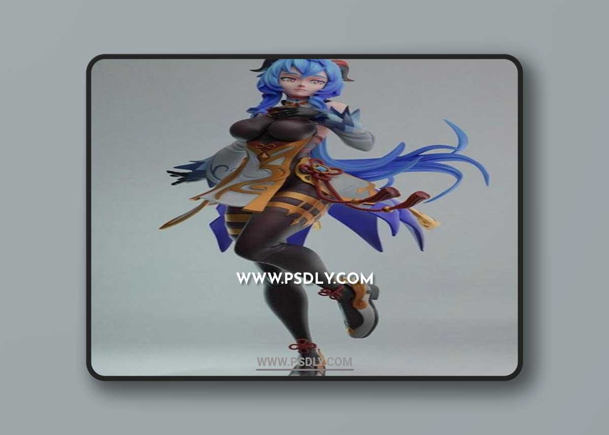 Ganyu - Genshin Impact 3D STL