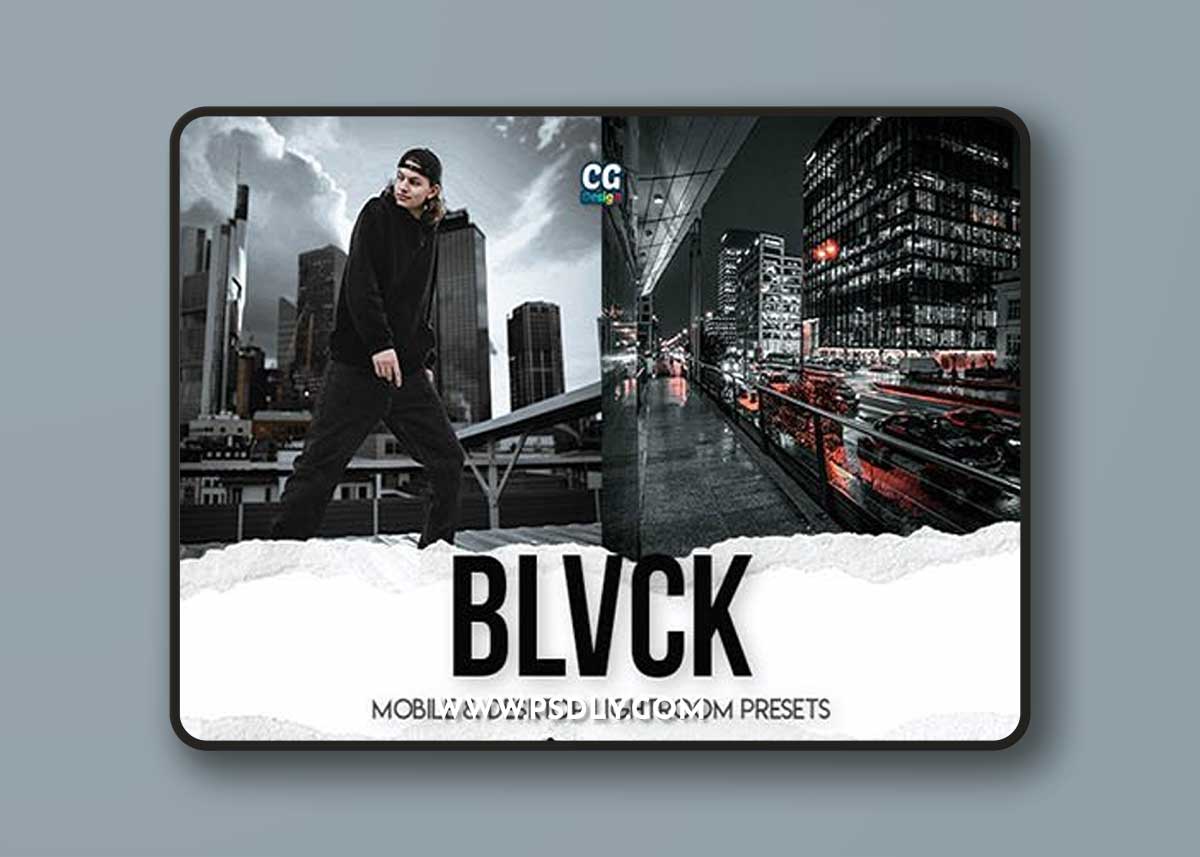 GraphicRiver - BLVCK - 5 Premium Lightroom Presets 38600311