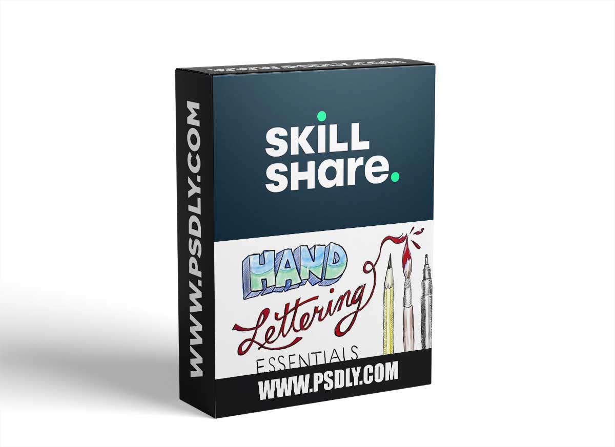 Hand Lettering Essentials - Learn To Draw 3 Letter Styles